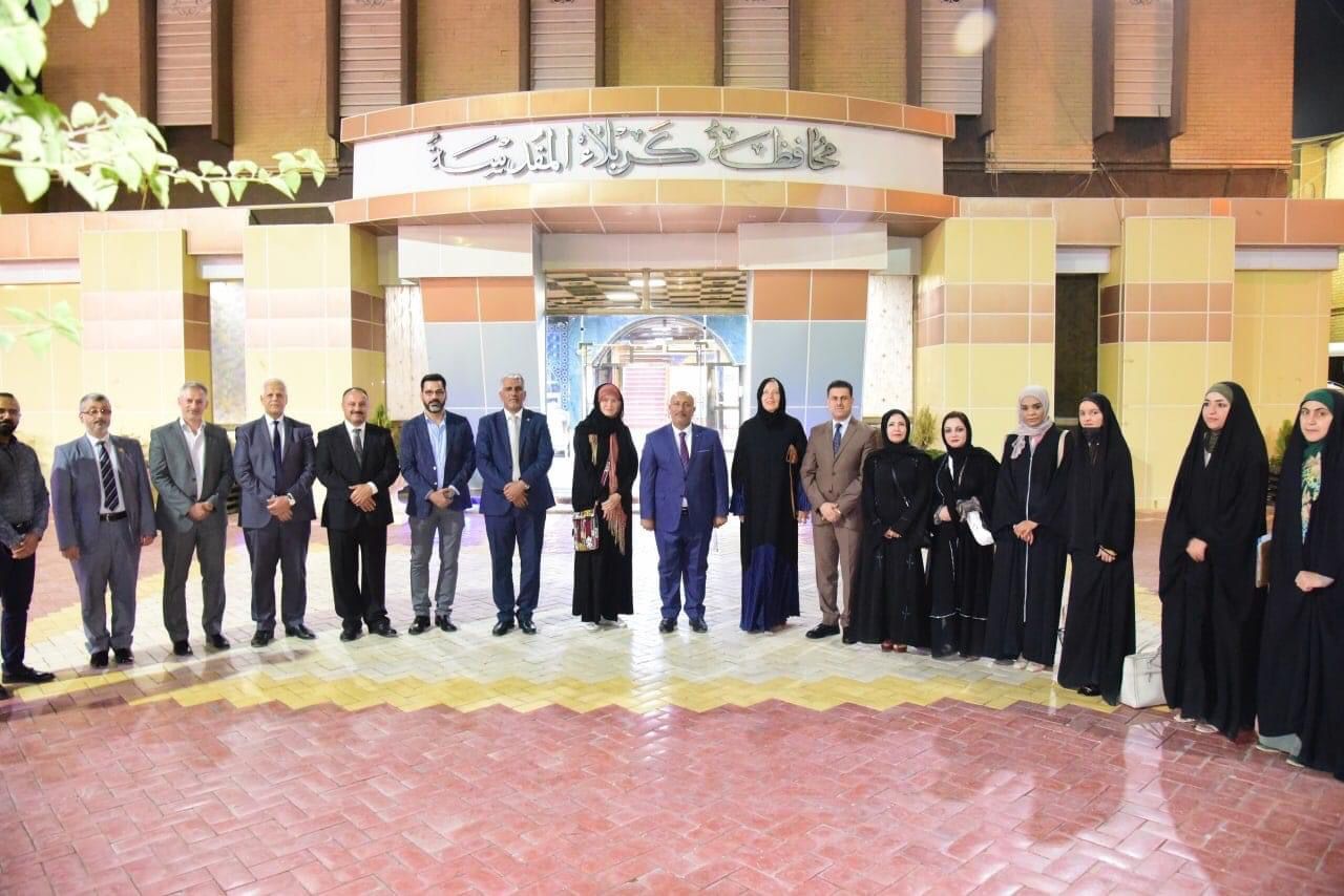 You are currently viewing Governor of Karbala Hosting University of Kerbala, Wageningen University & Research and ICRA Organization/ Netherlands and a number of Universites          